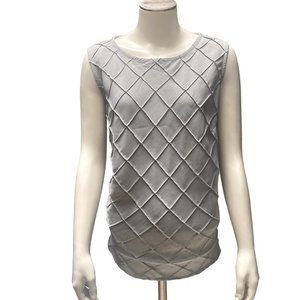 Maggie McNaughton Dressy Sleeveless Gray Blouse Size 1X